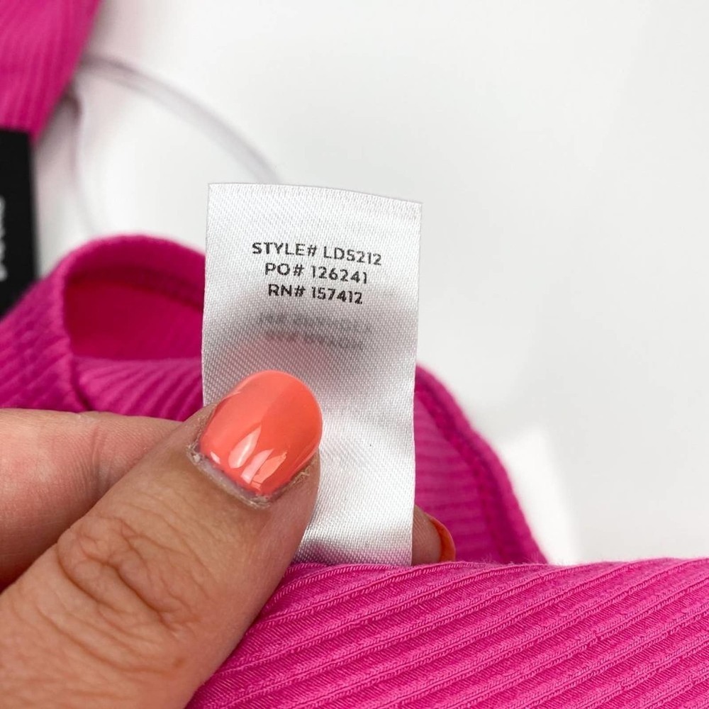 NWT Lulu's Movie Magic Pink Asymmetrical Bodycon Halter Neck Mini Dress Barbie S - Picture 14 of 15